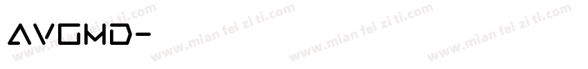 AVGmd字体转换