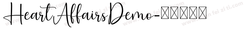 HeartAffairsDemo字体转换