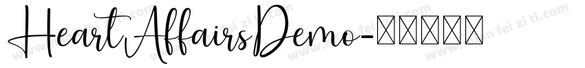 HeartAffairsDemo字体转换