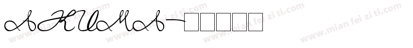 AKUMA字体转换