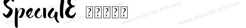SpecialE字体转换