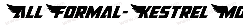 AllFormal-KestrelMon字体转换