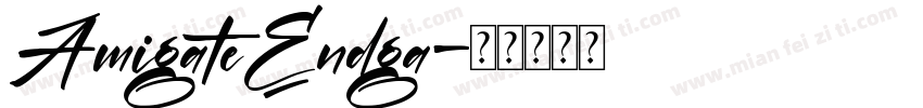 AmigateEndga字体转换