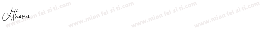 Athena字体字体转换