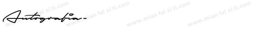 Autografia字体转换