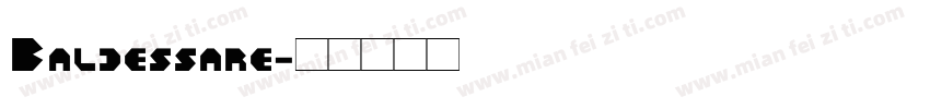 Baldessare字体转换