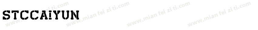 stccaiyun字体转换