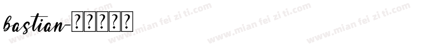 bastian字体转换