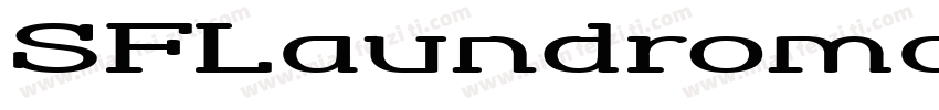 SFLaundromaticExtend字体转换