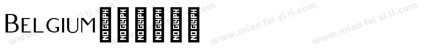 Belgium字体转换