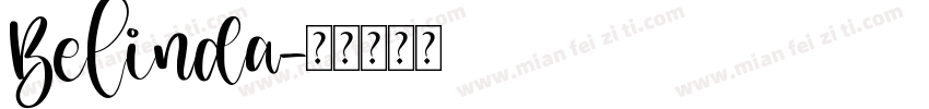 Belinda字体转换