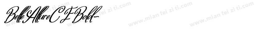 BelleAllureCEBold字体转换