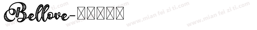Bellove字体转换