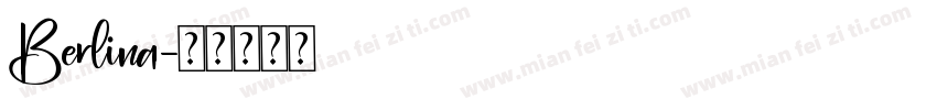 Berlina字体转换