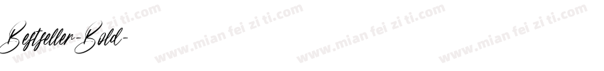 Bestseller-Bold字体转换