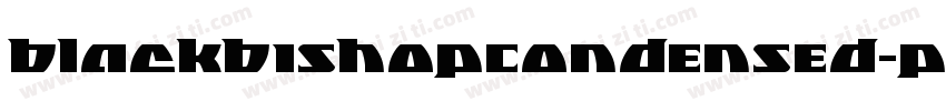 BlackBishopCondensed-pYzr字体转换
