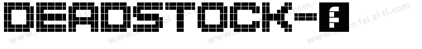 DeadStock字体转换