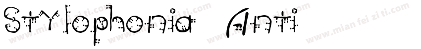 Stylophonia-Anti字体转换