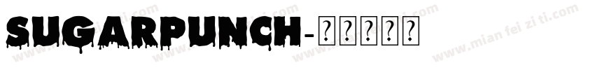 Sugarpunch字体转换