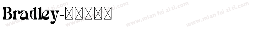 Bradley字体转换