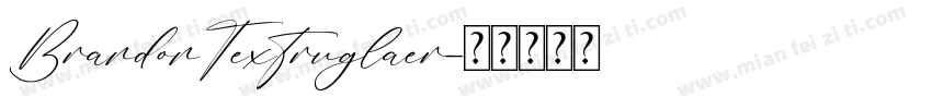 BrandonTextruglaer字体转换