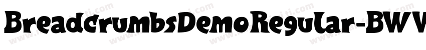 BreadcrumbsDemoRegular-BWWmV字体转换