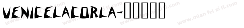 VeniceLaCorla字体转换