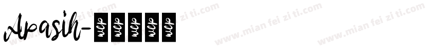 Apasih字体转换