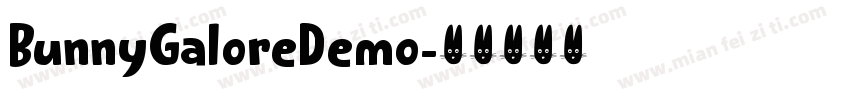 BunnyGaloreDemo字体转换