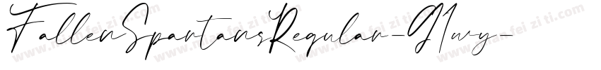 FallenSpartansRegular-G1wy字体转换