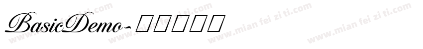 BasicDemo字体转换