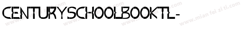 CenturySchoolbookTL字体转换