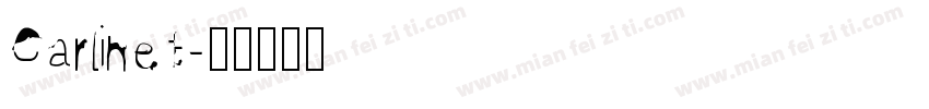 Carlinet字体转换