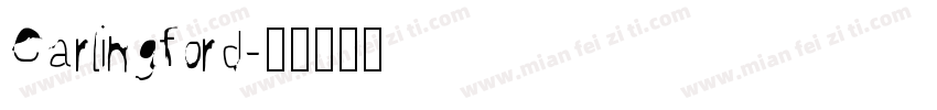 Carlingford字体转换