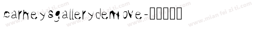 carneysgallerydemove字体转换