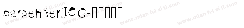 carpenterlICG字体转换