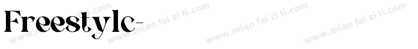 Freestylc字体转换