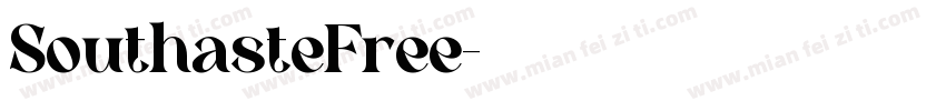 SouthasteFree字体转换