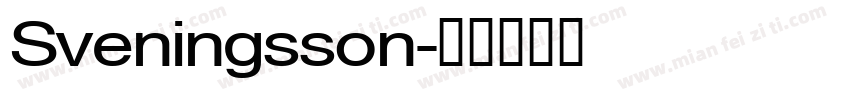 Sveningsson字体转换