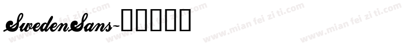 SwedenSans字体转换