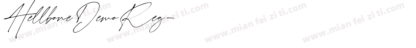 HellboneDemoReg字体转换