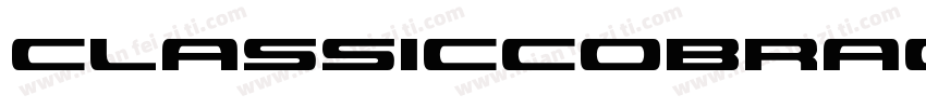 ClassicCobraCondensedItalic-5egj字体转换