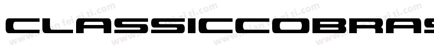 ClassicCobraSuperItalic-MK1v字体转换