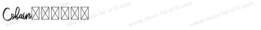 Cobain字体转换
