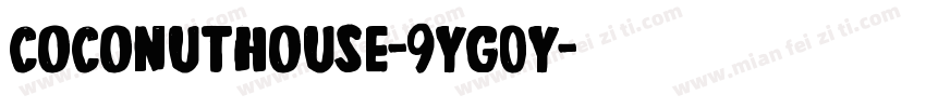CoconutHouse-9YG0y字体转换