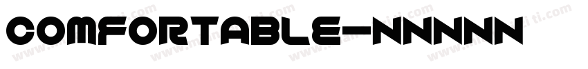 comfortable字体转换