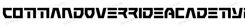 CommandOverrideAcademyItal-rLO9字体转换