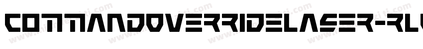 CommandOverrideLaser-rLOL字体转换
