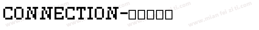 CONNECTION字体转换