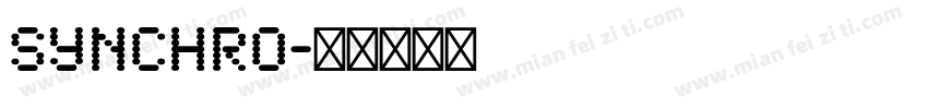Synchro字体转换